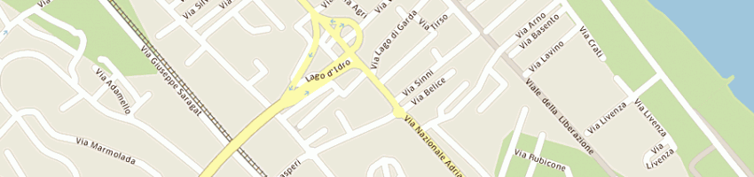 Mappa della impresa farmacia dr di pietro mcristina a MONTESILVANO
