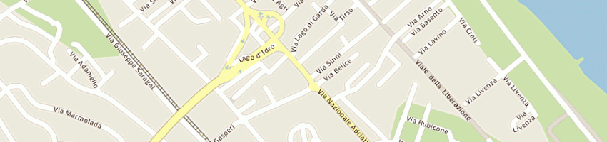 Mappa della impresa ariston sas di la valle walter e c a MONTESILVANO