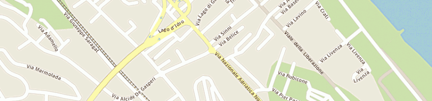 Mappa della impresa interdesign srl a MONTESILVANO