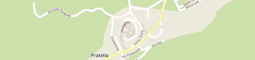 Mappa della impresa macelleria robbio pasquale a PRATELLA