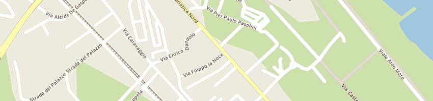 Mappa della impresa autoscuola quadrifoglio a PESCARA
