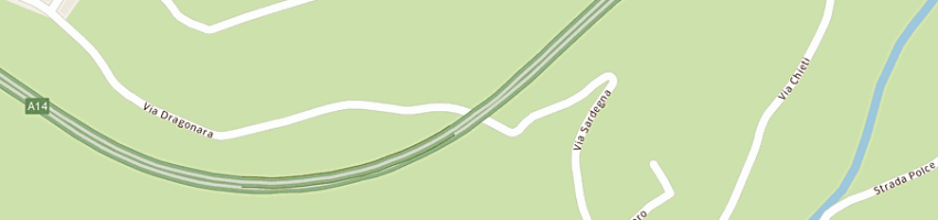 Mappa della impresa arredamenti dragonara di peca riccardo a SAN GIOVANNI TEATINO