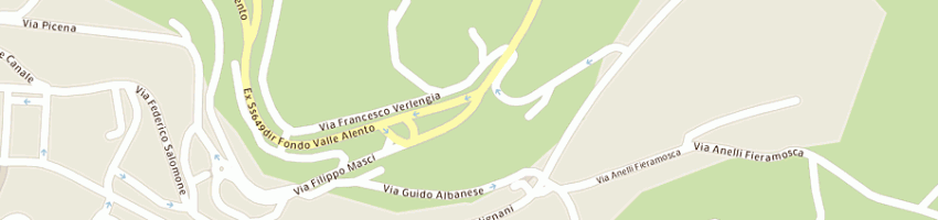 Mappa della impresa vigili del fuoco a CHIETI
