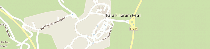 Mappa della impresa societa'in nome collettivo raffaele di prinzio fratelli a FARA FILIORUM PETRI
