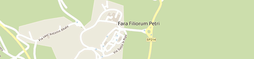 Mappa della impresa bucciarelli a e csas a FARA FILIORUM PETRI