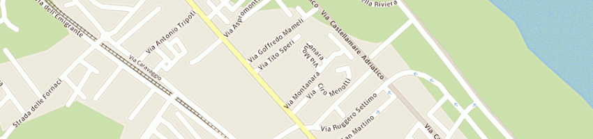 Mappa della impresa mazzoni vincenzo a PESCARA