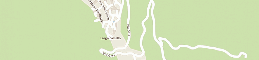 Mappa della impresa municipio a BUTERA