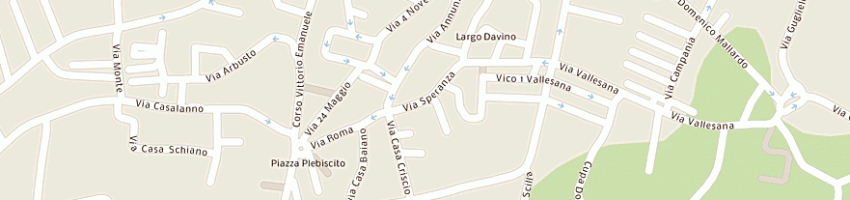 Mappa della impresa officina alluminio baiano a MARANO DI NAPOLI