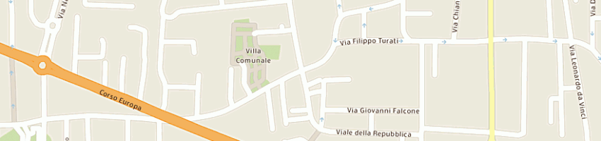 Mappa della impresa supermercato gisal di palumbo salvatore e c sas a VILLARICCA