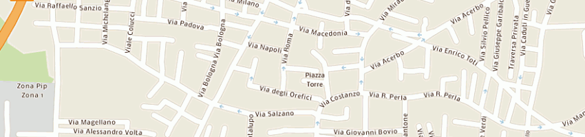 Mappa della impresa secom sas di ferrara giovanni e c a LUSCIANO