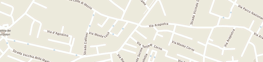 Mappa della impresa macelleria da massimo e g di rapposelli massimiliano e c sas a PESCARA