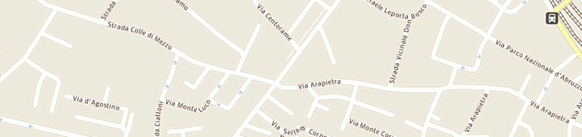 Mappa della impresa profumerie di vincenzo a PESCARA