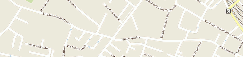 Mappa della impresa parrucchiere valfrido e carmine a PESCARA