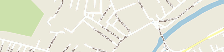 Mappa della impresa leone snc di leone giovanni e antonio a PESCARA