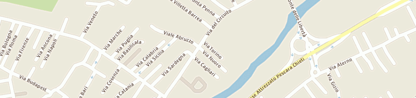 Mappa della impresa di cola asperino a PESCARA