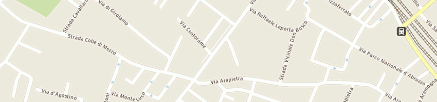 Mappa della impresa punto verde centro vodafone di maral sas a PESCARA