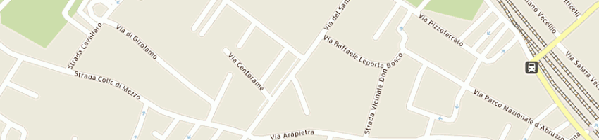 Mappa della impresa ambulatorio veterinario associato marchionne rosat a PESCARA