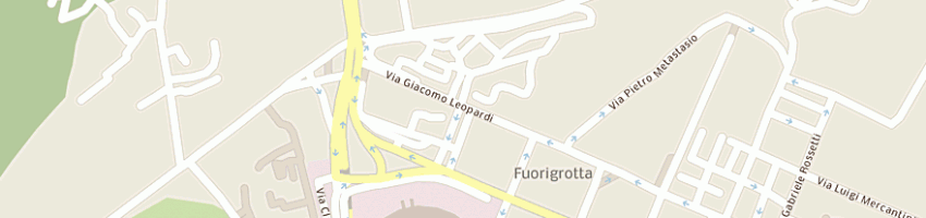 Mappa della impresa bausano carmine a NAPOLI
