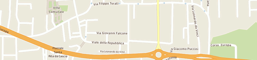 Mappa della impresa castiglione andrea a VILLARICCA