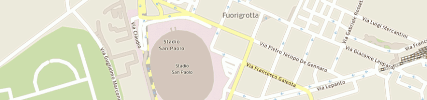 Mappa della impresa karin tour snc a NAPOLI
