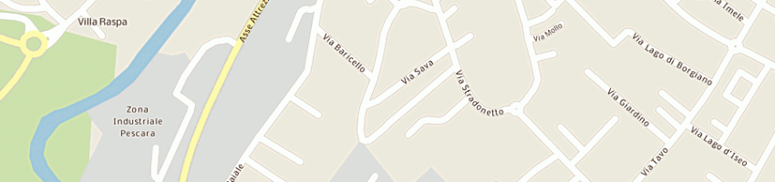 Mappa della impresa montebello aurelio a PESCARA