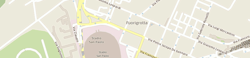 Mappa della impresa serral nusa a NAPOLI