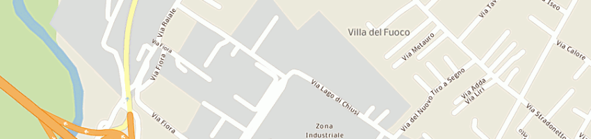 Mappa della impresa fiam andreoni e c srl a PESCARA