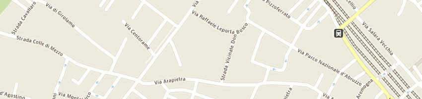 Mappa della impresa totaro serramenti di fabio totaro a PESCARA