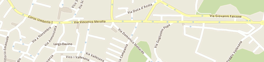 Mappa della impresa all in one simioli angelo a MARANO DI NAPOLI