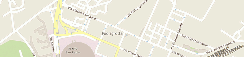 Mappa della impresa corcione srl a NAPOLI