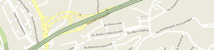 Mappa della impresa altair srl a NAPOLI