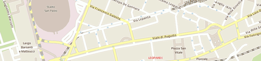 Mappa della impresa summa srl a NAPOLI