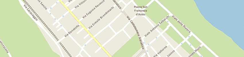 Mappa della impresa fresco e bonta' di gentile monica a PESCARA