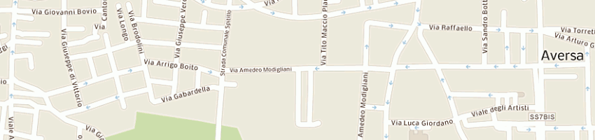 Mappa della impresa gipa regeneraction a AVERSA
