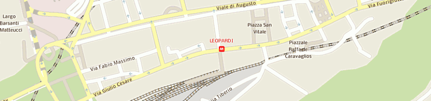 Mappa della impresa auto servizio srl a NAPOLI