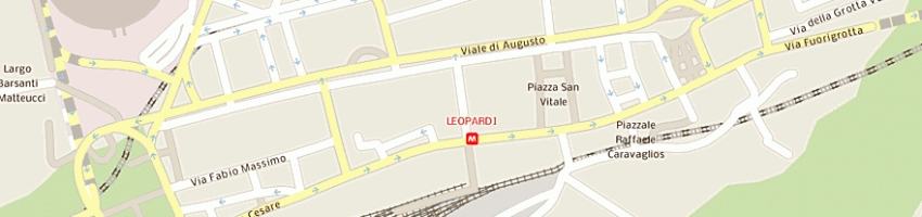 Mappa della impresa alberti renato a NAPOLI