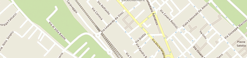 Mappa della impresa m e n service srl a PESCARA
