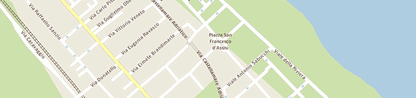 Mappa della impresa eco 5 sas di arturo ciancarelli e c a PESCARA