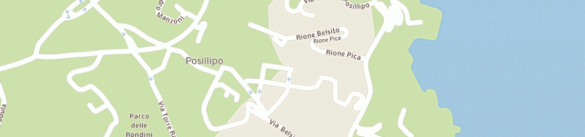 Mappa della impresa cata (consorzio aziende terziario avanzato) a NAPOLI