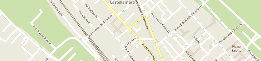 Mappa della impresa profumerie di vincenzo a PESCARA
