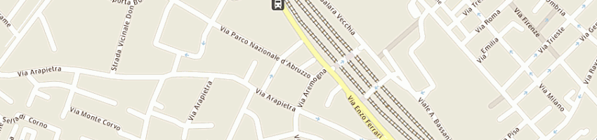 Mappa della impresa palladoro pietro a PESCARA