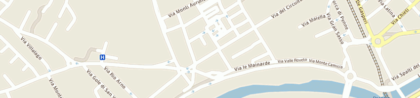 Mappa della impresa incandela antonietta a PESCARA