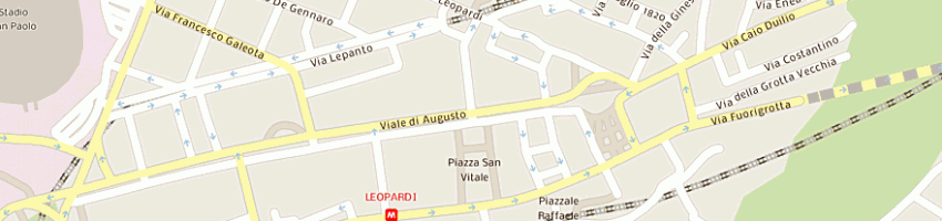 Mappa della impresa fratelli lanzetta sas di luigi lanzetta e c a NAPOLI