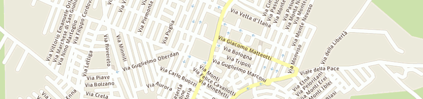 Mappa della impresa farmacia agozzino rosa a BARRAFRANCA