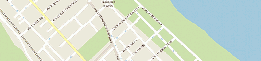 Mappa della impresa felicioni sas a PESCARA