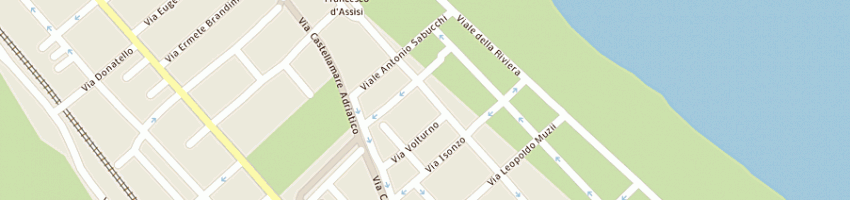Mappa della impresa santacroce gianni a PESCARA