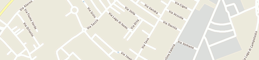 Mappa della impresa rosa alessandro a PESCARA