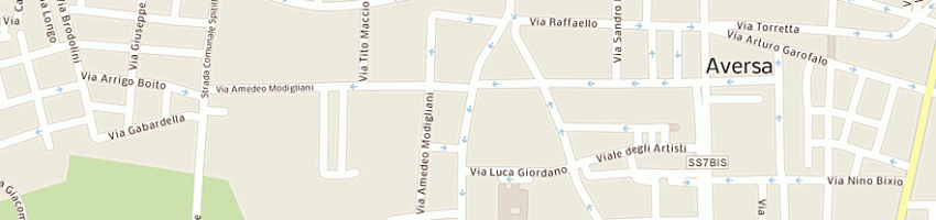 Mappa della impresa bonavita edoardo a AVERSA