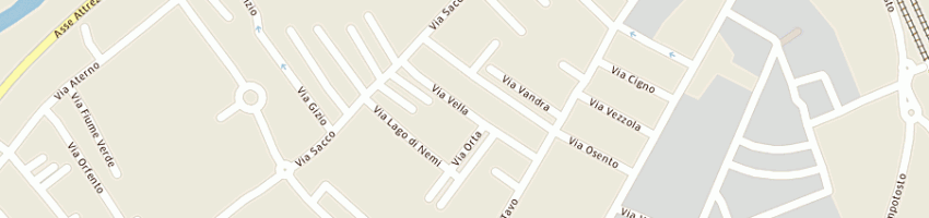 Mappa della impresa de vincentiis di giorgio de vincentiis e c snc a PESCARA