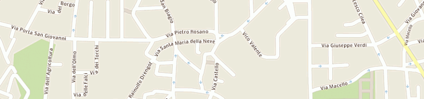 Mappa della impresa monastero delle suore cappuccinelle a AVERSA